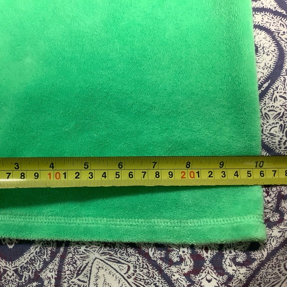 Juicy Couture Terry pants 32 x 30 crochet trim zip up hoodie tracksuit - Picture 11 of 16